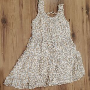 Beige Floral Top